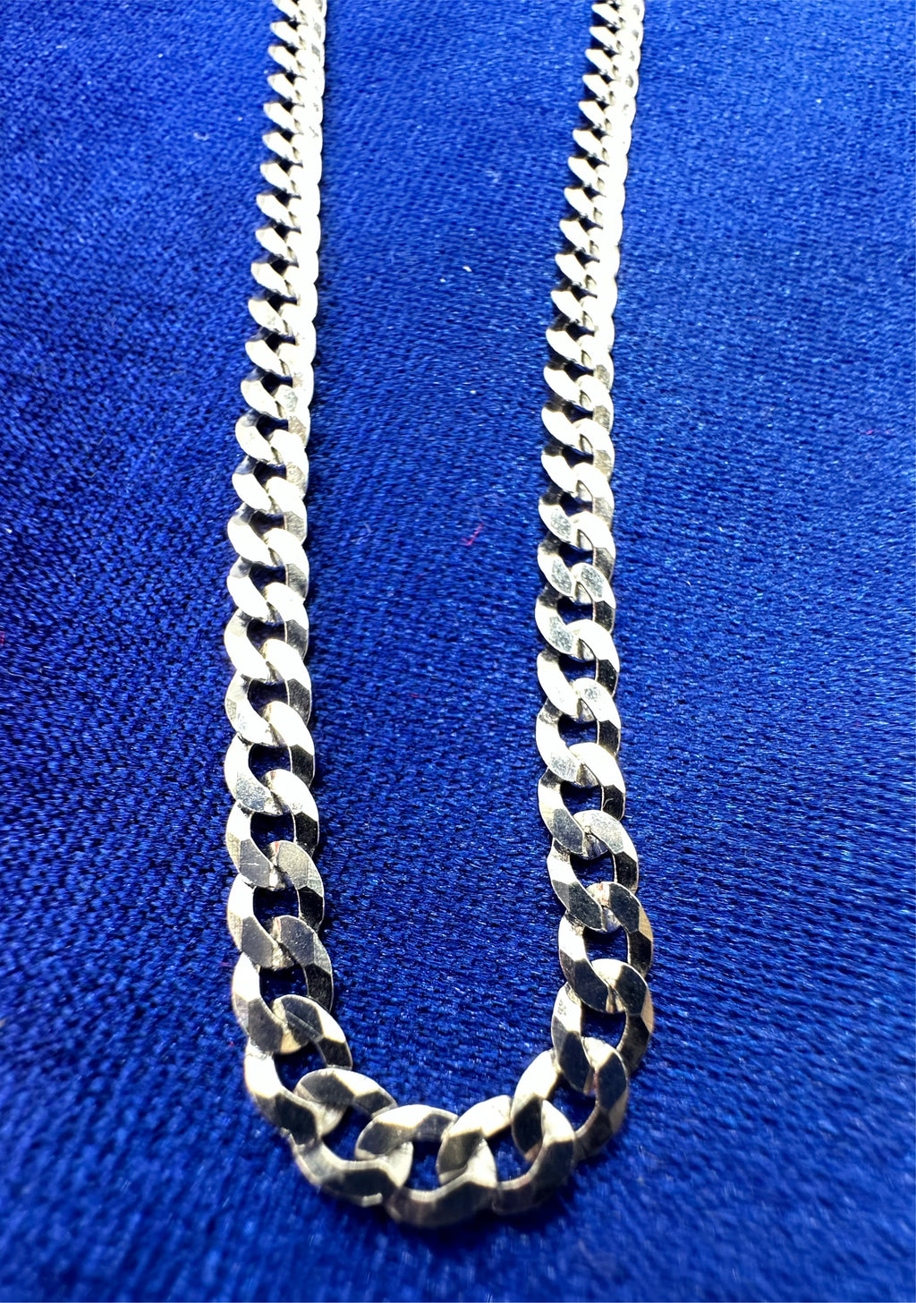 Cuban link chain 3mm 925 sliver