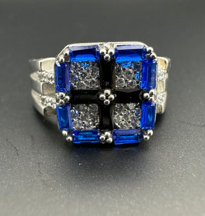 Mesmerizing Blue ring