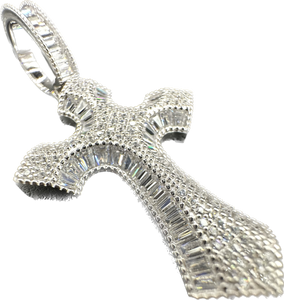 cross pendant with Burgett