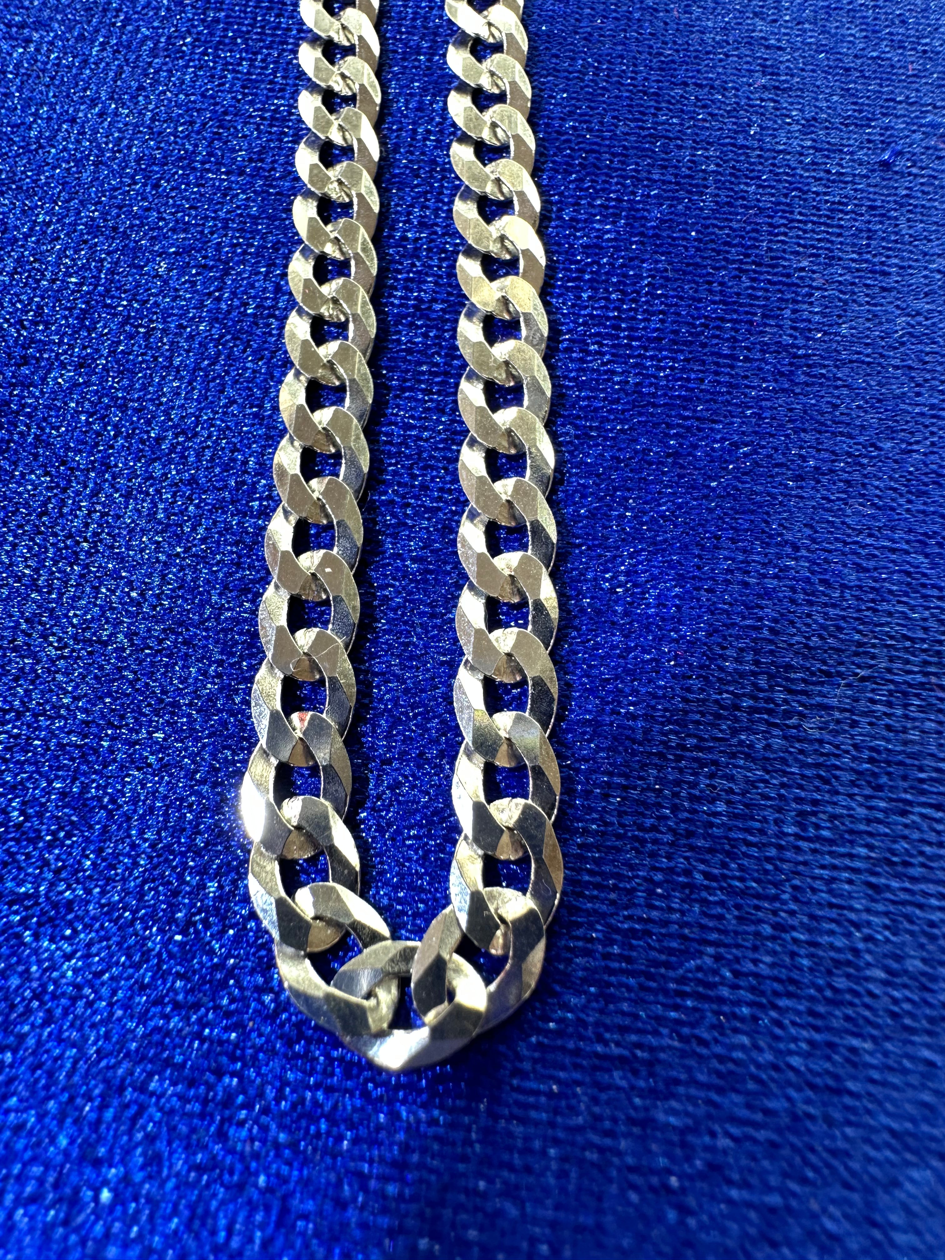 Cuban link chain 5 mm 925