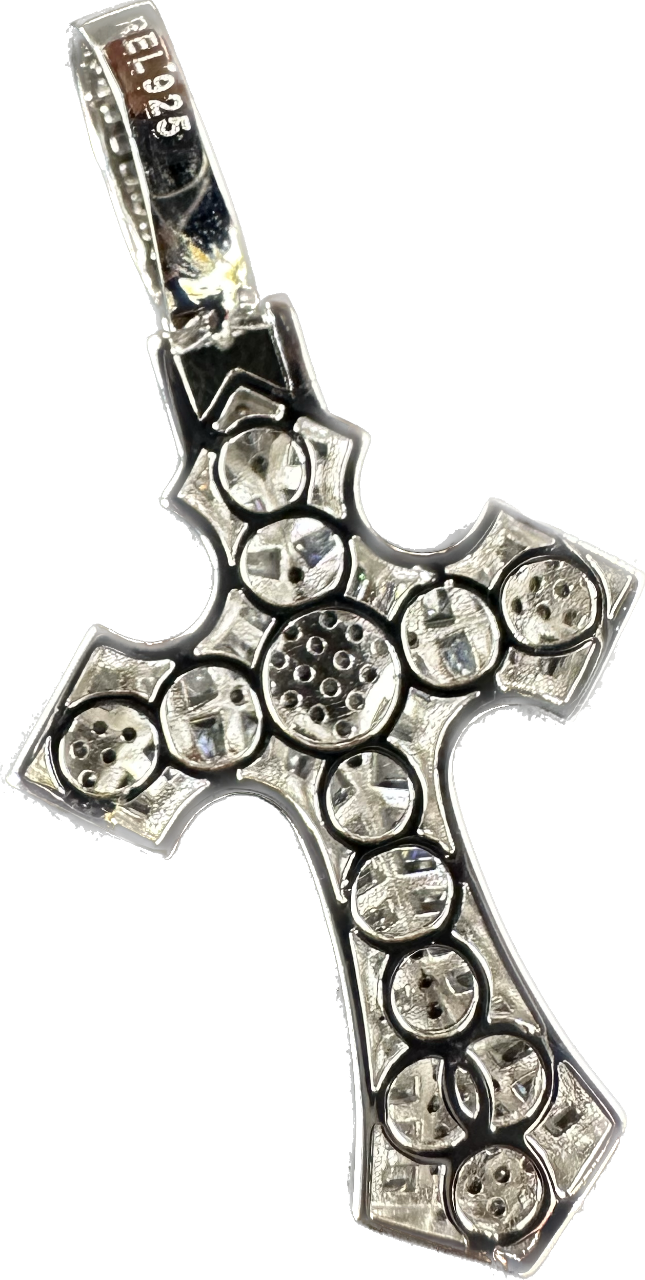 cross pendant with Burgett