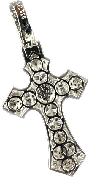 cross pendant with Burgett